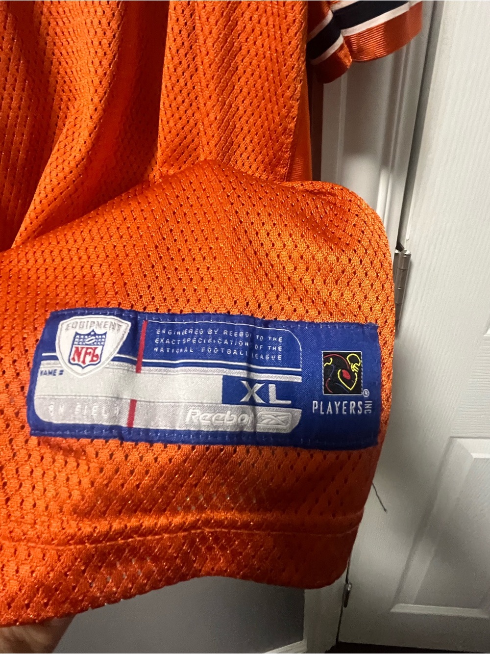 NFL Orange Men’s #30 Game Jersey with White Numbers - Picture 3 of 6